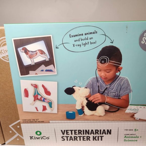 KiwiCo Kiwi Crate Science Kit Veterinarian Doctor's set X-ray lightbox Anatomy M - Picture 5 of 16